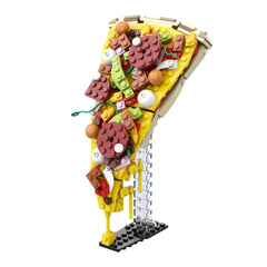 221PCS Pizza Slice MOC Building Block Bricks |MocPixel 221PCS Pizza Slice MOC Building Block Bricks |MocPixel - Default Title Lego Block Sets Alternative