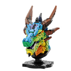 2624PCS Dragon Head MOC Building Block Bricks |MocPixel 2624PCS Dragon Head MOC Building Block Bricks |MocPixel - Default Title Lego Block Sets Alternative