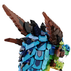 2624PCS Dragon Head MOC Building Block Bricks |MocPixel 2624PCS Dragon Head MOC Building Block Bricks |MocPixel - Default Title Lego Block Sets Alternative
