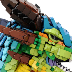 2624PCS Dragon Head MOC Building Block Bricks |MocPixel 2624PCS Dragon Head MOC Building Block Bricks |MocPixel - Default Title Lego Block Sets Alternative