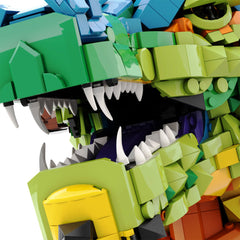2624PCS Dragon Head MOC Building Block Bricks |MocPixel 2624PCS Dragon Head MOC Building Block Bricks |MocPixel - Default Title Lego Block Sets Alternative