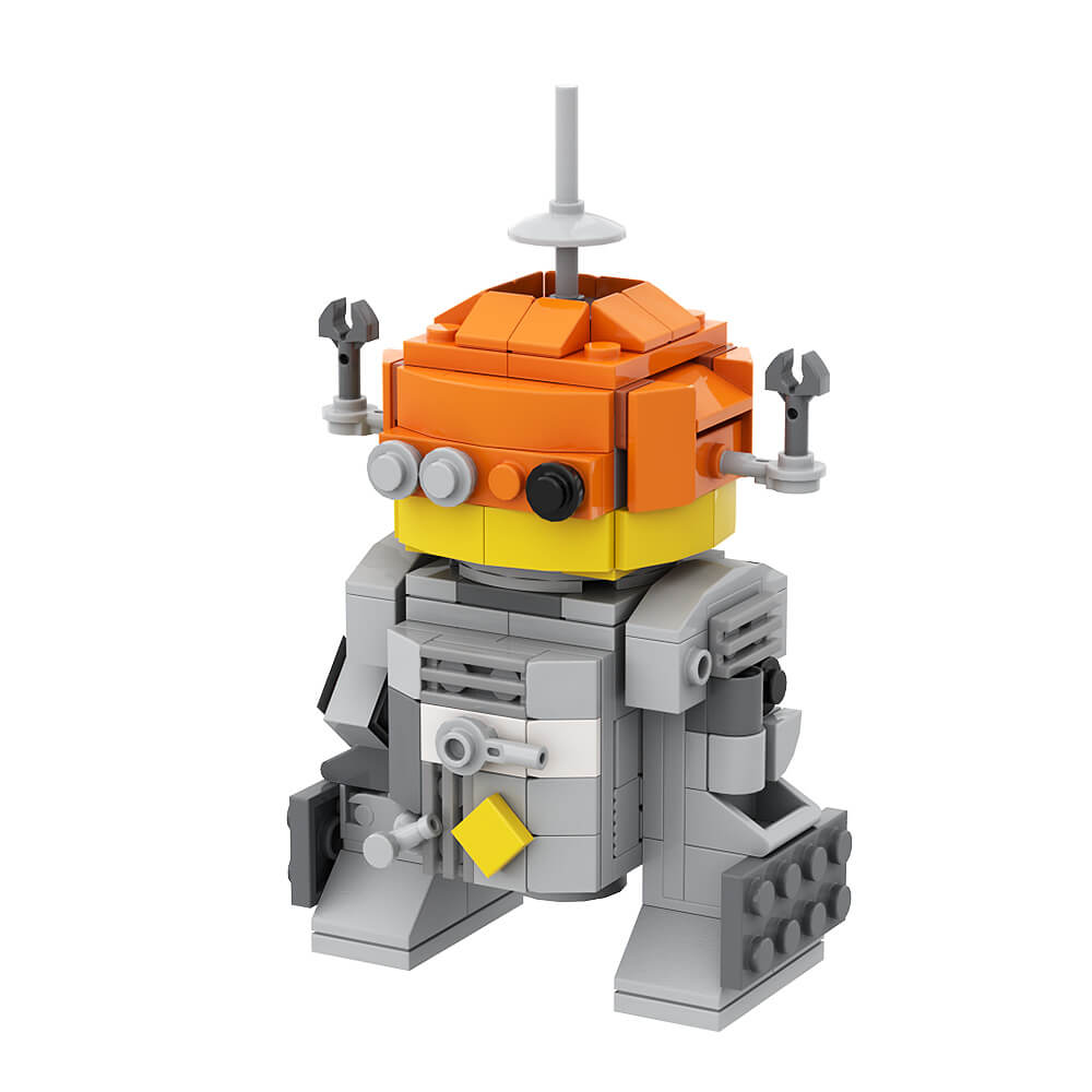 179PCS Astromech-C1-10P MOC Building Block Bricks |MocPixel 179PCS Astromech-C1-10P MOC Building Block Bricks |MocPixel - Default Title Lego Block Sets Alternative