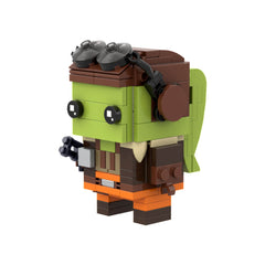 148PCS General Hera Syndulla Space War Brickheadz MOC Building Block Bricks |MocPixel 148PCS General Hera Syndulla Space War Brickheadz MOC Building Block Bricks |MocPixel - Default Title Lego Block Sets Alternative