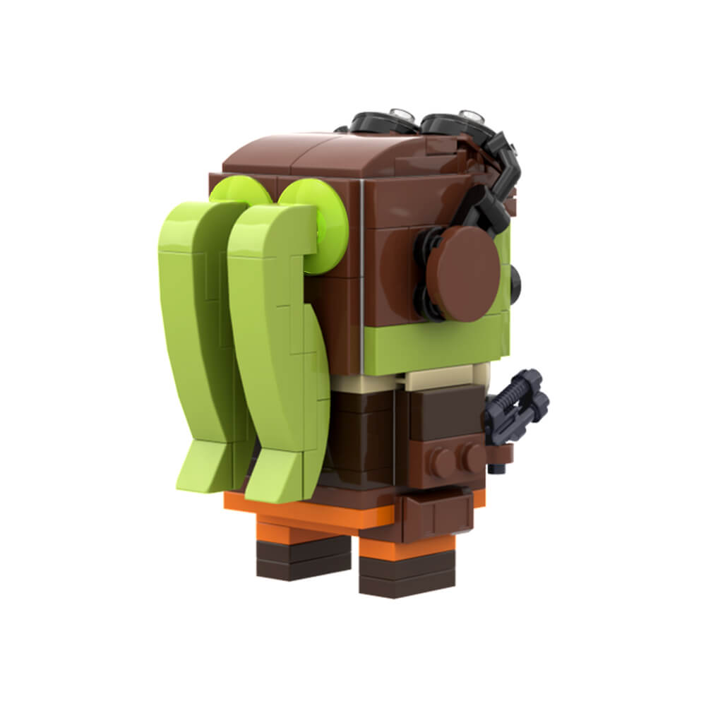 148PCS General Hera Syndulla Space War Brickheadz MOC Building Block Bricks |MocPixel 148PCS General Hera Syndulla Space War Brickheadz MOC Building Block Bricks |MocPixel - Default Title Lego Block Sets Alternative