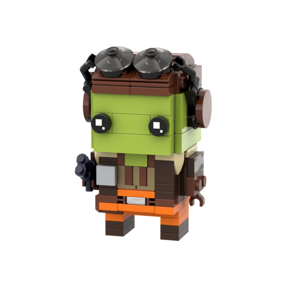 148PCS General Hera Syndulla Space War Brickheadz MOC Building Block Bricks |MocPixel 148PCS General Hera Syndulla Space War Brickheadz MOC Building Block Bricks |MocPixel - Default Title Lego Block Sets Alternative
