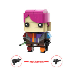 149PCS Sabine Wren (Ahsoka'S Padawan) Space War MOC Building Block Bricks |MocPixel 149PCS Sabine Wren (Ahsoka'S Padawan) Space War MOC Building Block Bricks |MocPixel - Default Title Lego Block Sets Alternative