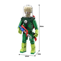 389PCS Mars Attacks-Martian MOC Building Block Bricks |MocPixel 389PCS Mars Attacks-Martian MOC Building Block Bricks |MocPixel - Default Title Lego Block Sets Alternative