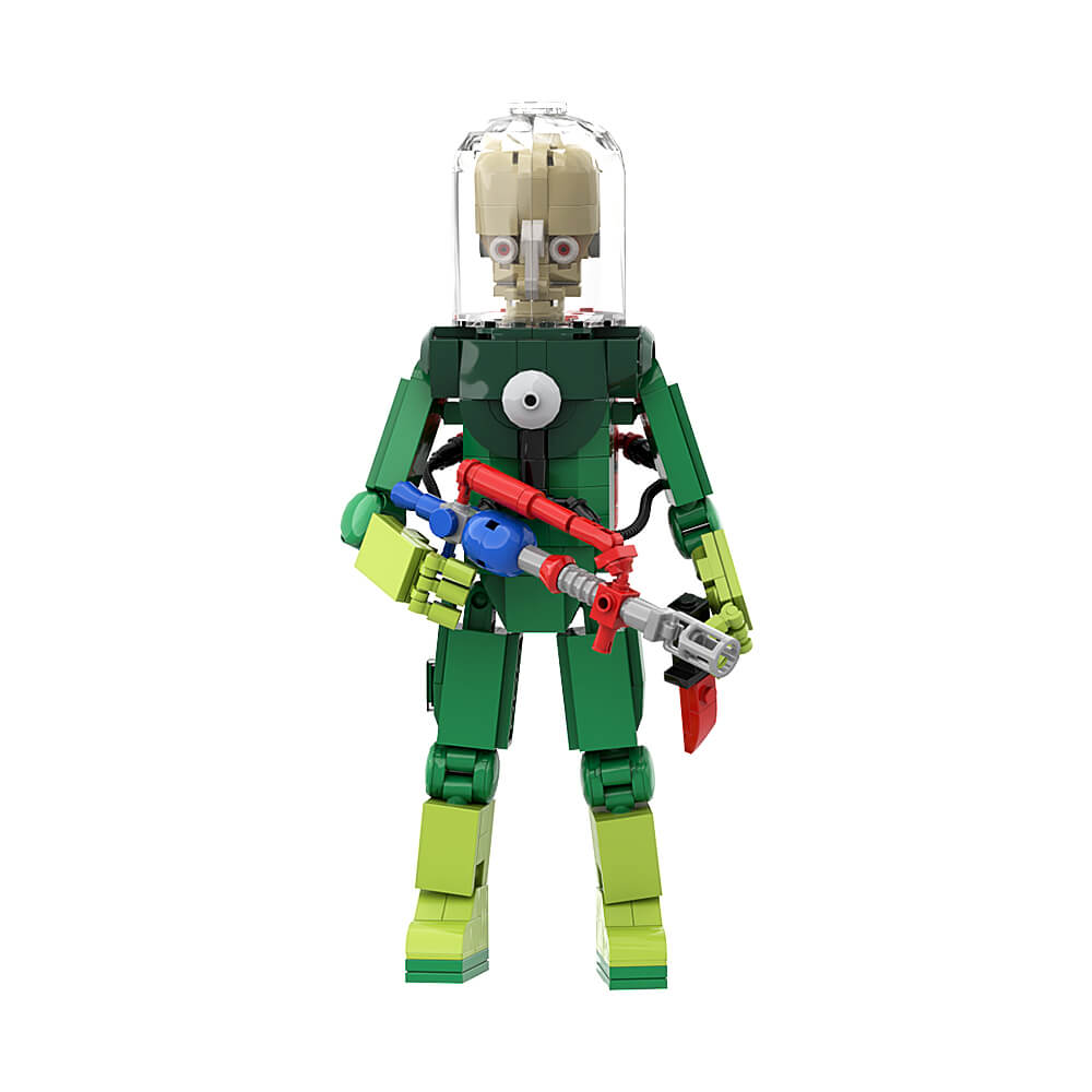 389PCS Mars Attacks-Martian MOC Building Block Bricks |MocPixel 389PCS Mars Attacks-Martian MOC Building Block Bricks |MocPixel - Default Title Lego Block Sets Alternative