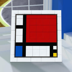 177PCS Piet Mondrian - Composition With Red, Blue And Yellow MOC Building Block Bricks |MocPixel 177PCS Piet Mondrian - Composition With Red, Blue And Yellow MOC Building Block Bricks |MocPixel - Default Title Lego Block Sets Alternative