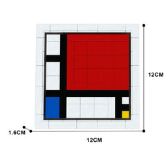 177PCS Piet Mondrian - Composition With Red, Blue And Yellow MOC Building Block Bricks |MocPixel 177PCS Piet Mondrian - Composition With Red, Blue And Yellow MOC Building Block Bricks |MocPixel - Default Title Lego Block Sets Alternative
