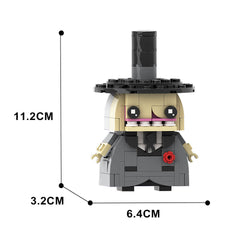 163PCS Mayor Of Halloweentown (Nightmare Before Christmas) MOC Building Block Bricks |MocPixel 163PCS Mayor Of Halloweentown (Nightmare Before Christmas) MOC Building Block Bricks |MocPixel - Default Title Lego Block Sets Alternative