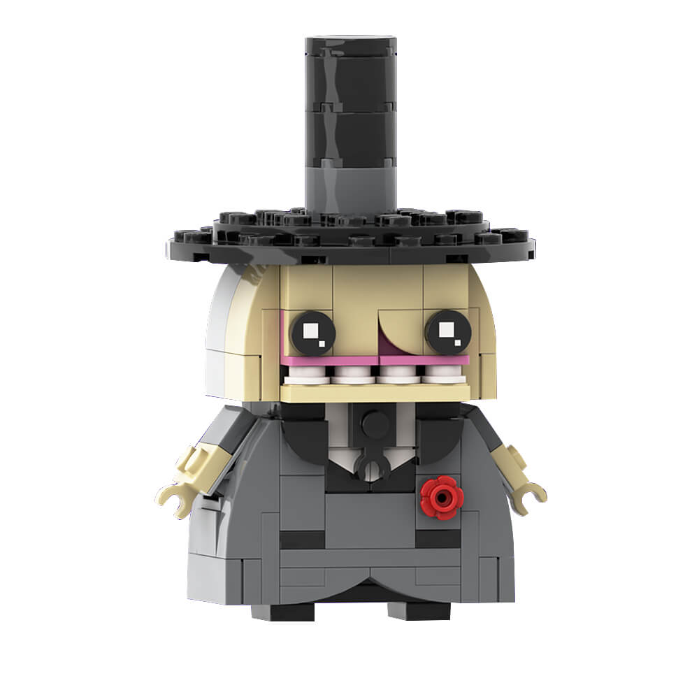 163PCS Mayor Of Halloweentown (Nightmare Before Christmas) MOC Building Block Bricks |MocPixel 163PCS Mayor Of Halloweentown (Nightmare Before Christmas) MOC Building Block Bricks |MocPixel - Default Title Lego Block Sets Alternative