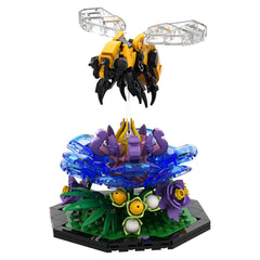 Bee / Butterfly / Dragonfly Garden Insect MOC Building Block Bricks |MocPixel Bee / Butterfly / Dragonfly Garden Insect MOC Building Block Bricks |MocPixel - Bee+Butterfly+Dragonfly Lego Block Sets Alternative