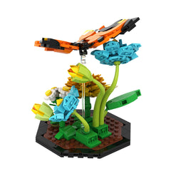 Bee / Butterfly / Dragonfly Garden Insect MOC Building Block Bricks |MocPixel Bee / Butterfly / Dragonfly Garden Insect MOC Building Block Bricks |MocPixel - Bee+Butterfly+Dragonfly Lego Block Sets Alternative