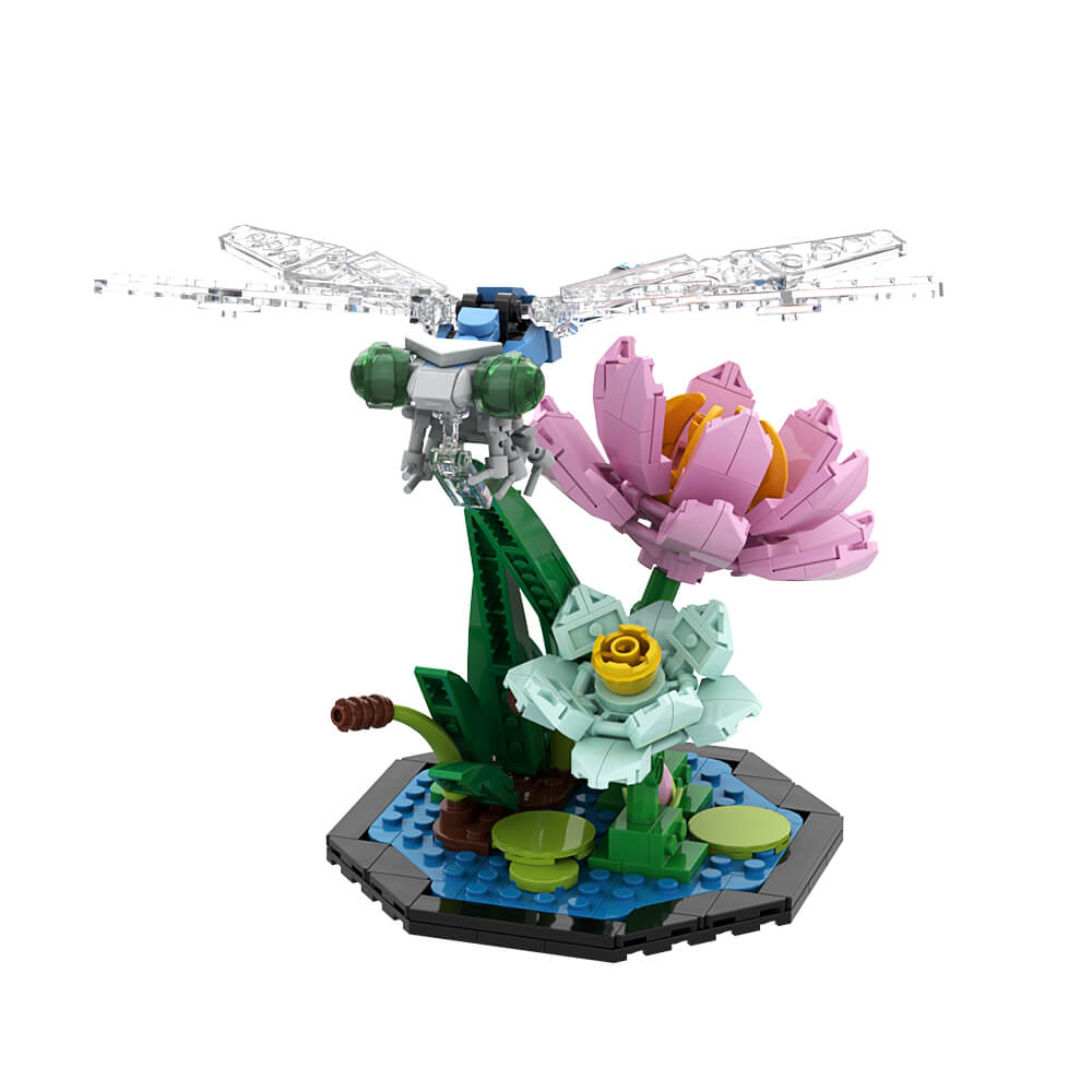 Bee / Butterfly / Dragonfly Garden Insect MOC Building Block Bricks |MocPixel Bee / Butterfly / Dragonfly Garden Insect MOC Building Block Bricks |MocPixel - Bee+Butterfly+Dragonfly Lego Block Sets Alternative
