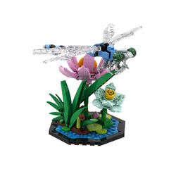 Bee / Butterfly / Dragonfly Garden Insect MOC Building Block Bricks |MocPixel Bee / Butterfly / Dragonfly Garden Insect MOC Building Block Bricks |MocPixel - Bee+Butterfly+Dragonfly Lego Block Sets Alternative