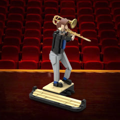 231PCS Trombone Player - Jazz Quartet Addition MOC Building Block Bricks |MocPixel 231PCS Trombone Player - Jazz Quartet Addition MOC Building Block Bricks |MocPixel - Default Title Lego Block Sets Alternative