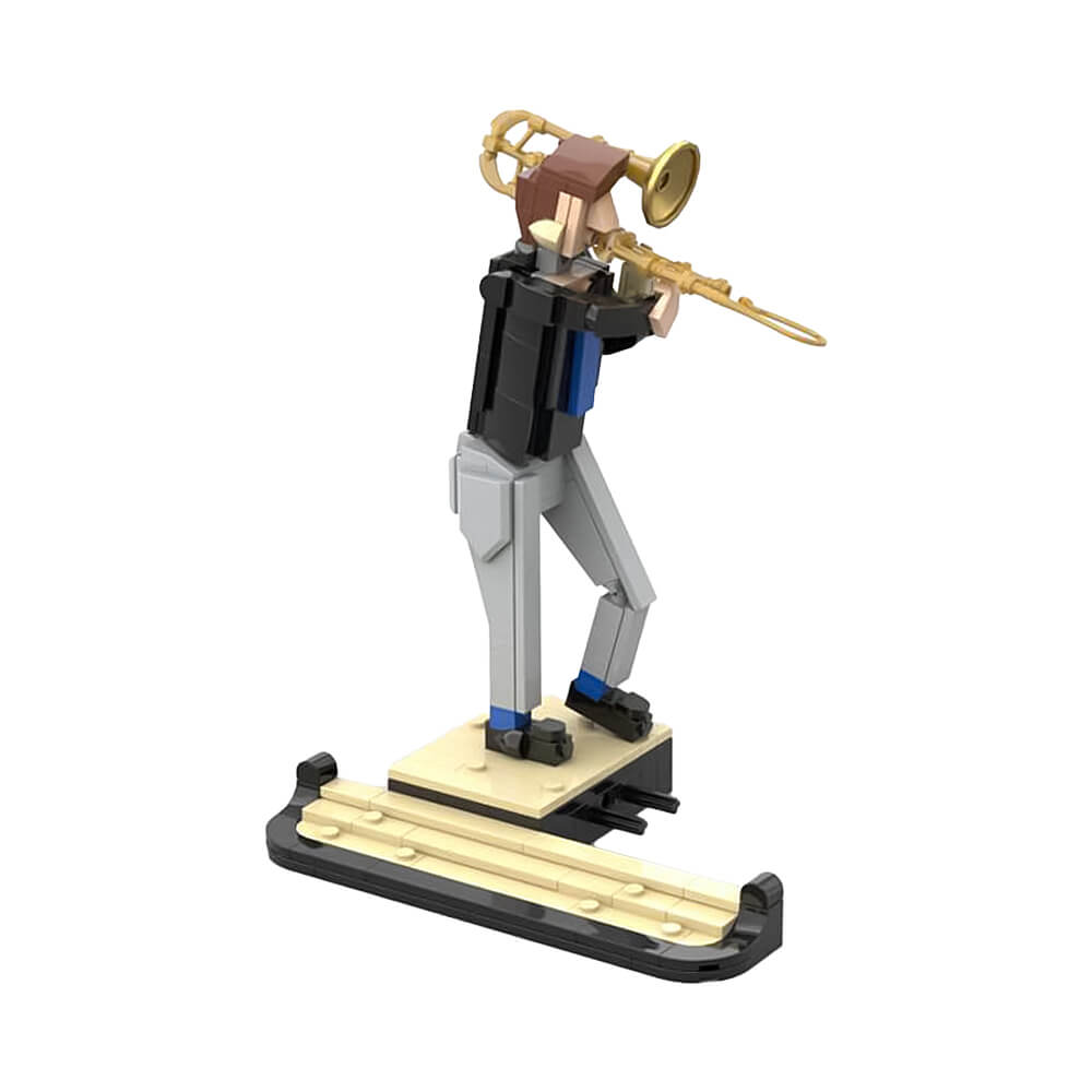 231PCS Trombone Player - Jazz Quartet Addition MOC Building Block Bricks |MocPixel 231PCS Trombone Player - Jazz Quartet Addition MOC Building Block Bricks |MocPixel - Default Title Lego Block Sets Alternative