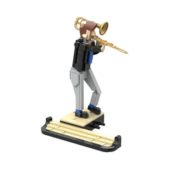 231PCS Trombone Player - Jazz Quartet Addition MOC Building Block Bricks |MocPixel 231PCS Trombone Player - Jazz Quartet Addition MOC Building Block Bricks |MocPixel - Default Title Lego Block Sets Alternative