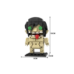 180PCS Alan Yeager Brickheadz -Attack Titan MOC Building Block Bricks |MocPixel 180PCS Alan Yeager Brickheadz -Attack Titan MOC Building Block Bricks |MocPixel - Default Title Lego Block Sets Alternative