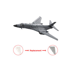 Rockwell B-1 Lancer And Base MOC Building Block Bricks |MocPixel
