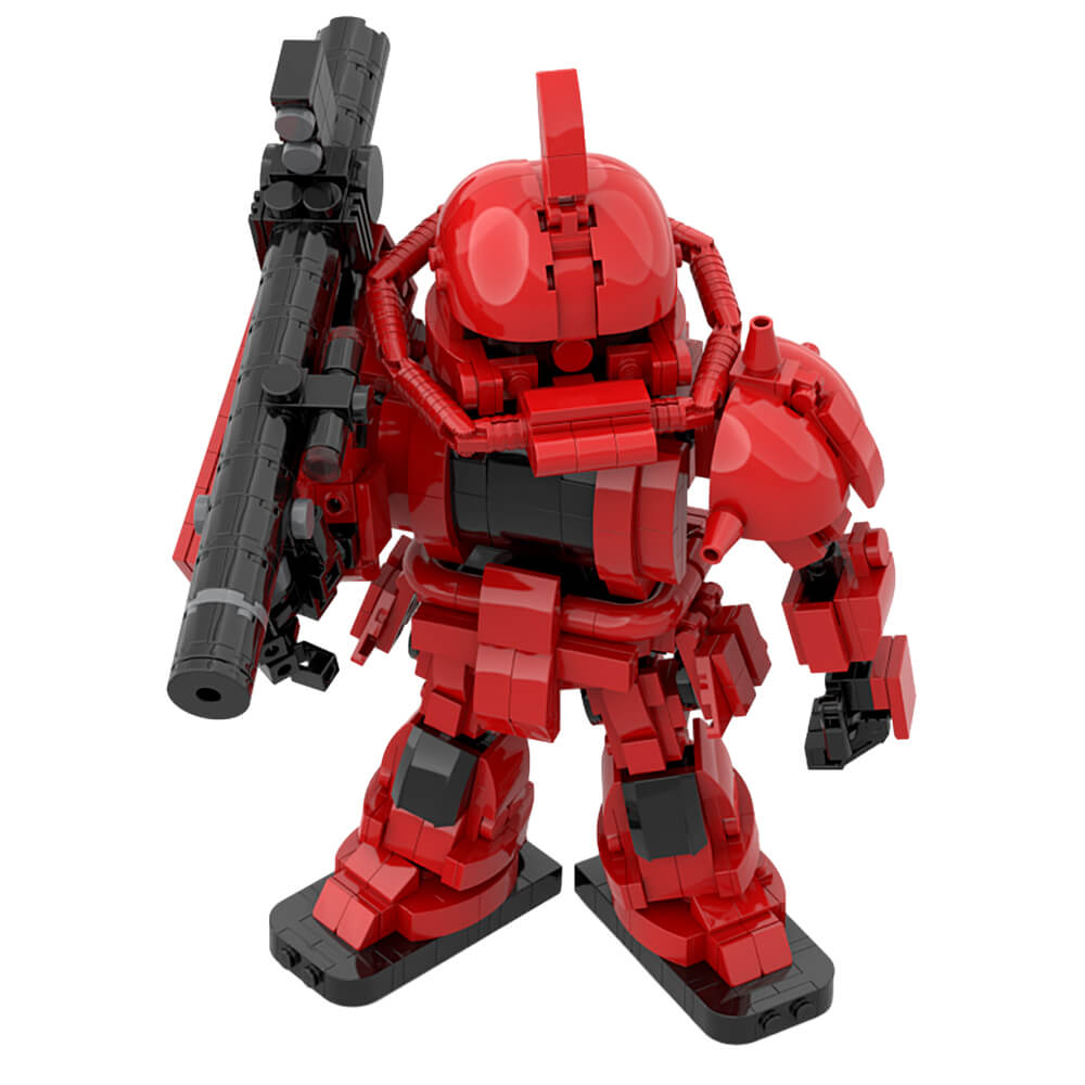 Zaku MS05/ 06 MOC Building Block Bricks |MocPixel – mocpixel