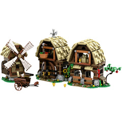 1724PCS 3739 Mill Village Raid Remake - Medieval Castle MOC Building Block Bricks |MocPixel Lego alternative store MOC-162111
