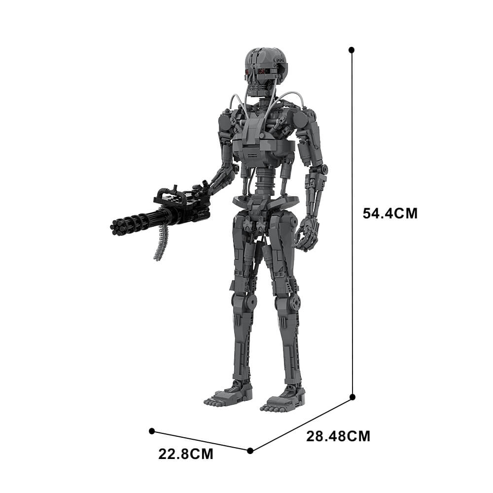 1395PCS T800 Robot Terminator MOC Building Block Bricks |MocPixel 1395PCS T800 Robot Terminator MOC Building Block Bricks |MocPixel - Default Title Lego Block Sets Alternative