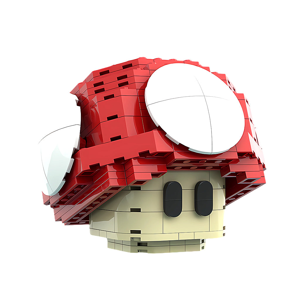 280PCS Super Mariio Power Up Mushroom MOC Building Block Bricks |MocPixel 280PCS Super Mariio Power Up Mushroom MOC Building Block Bricks |MocPixel - Default Title Lego Block Sets Alternative