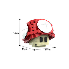 280PCS Super Mariio Power Up Mushroom MOC Building Block Bricks |MocPixel 280PCS Super Mariio Power Up Mushroom MOC Building Block Bricks |MocPixel - Default Title Lego Block Sets Alternative