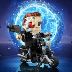 412PCS T-800+Bike MOC Building Block Bricks |MocPixel 412PCS T-800+Bike MOC Building Block Bricks |MocPixel - Default Title Lego Block Sets Alternative