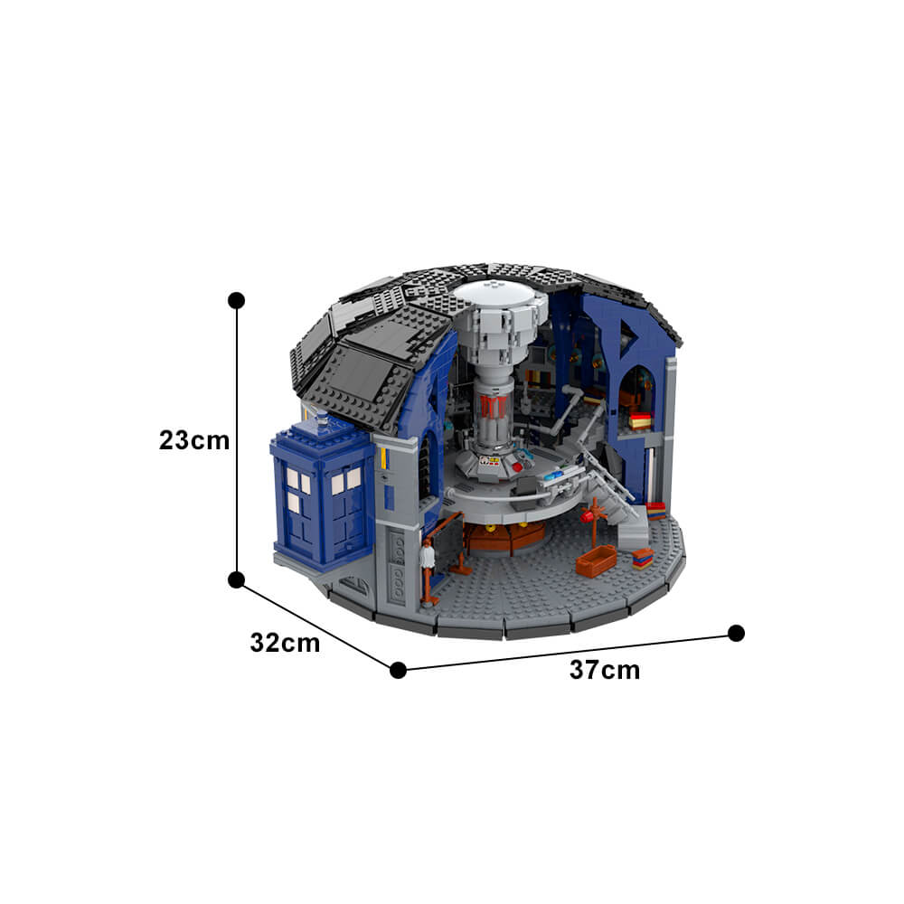 3750PCS Doctor Who - 12th Doctor Tardis MOC Building Block Bricks |MocPixel 3750PCS Doctor Who - 12th Doctor Tardis MOC Building Block Bricks |MocPixel - Default Title Lego Block Sets Alternative