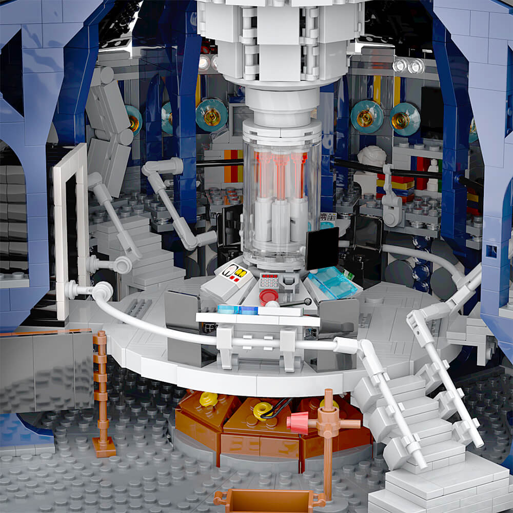 8th Doctor Tardis Interior Lego NEW Doctor Who TARDIS Building
