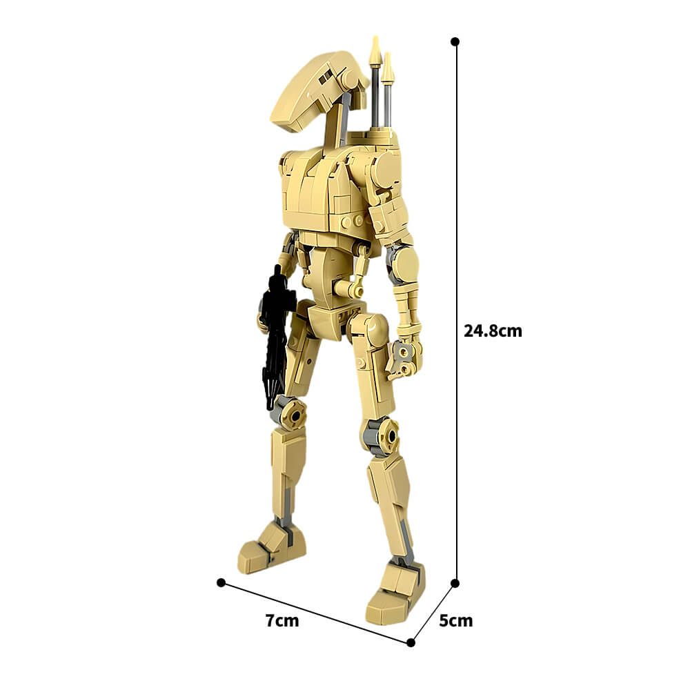 367PCS B1 Battle Droid Space War MOC Building Block Bricks |MocPixel 367PCS B1 Battle Droid Space War MOC Building Block Bricks |MocPixel - Default Title Lego Block Sets Alternative