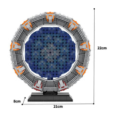 1257PCS Stargate - Milky Way MOC Building Block Bricks |MocPixel 1257PCS Stargate - Milky Way MOC Building Block Bricks |MocPixel - Default Title Lego Block Sets Alternative