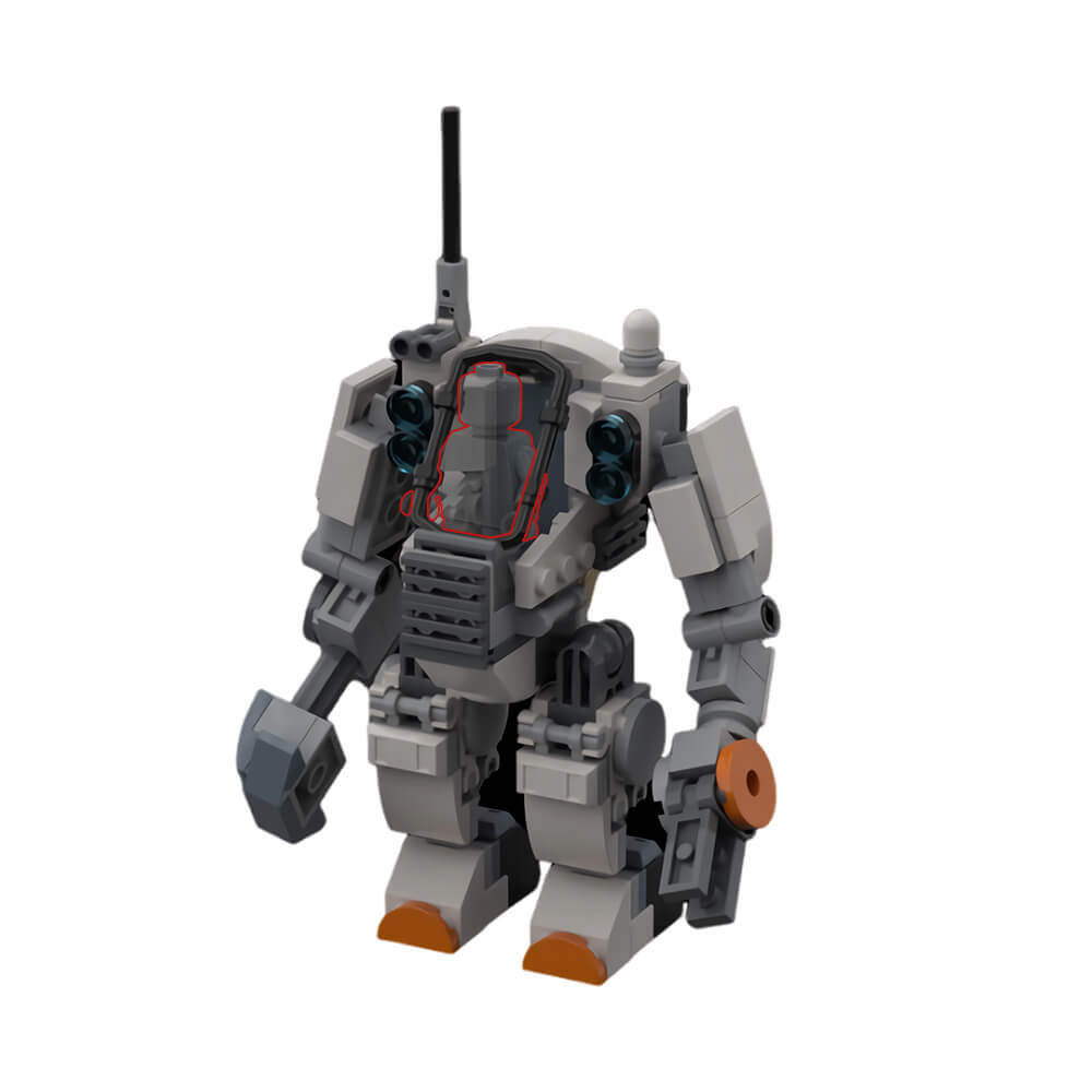 125PCS Beefed-Up City Space Construction Mech MOC Building Block Bricks |MocPixel 125PCS Beefed-Up City Space Construction Mech MOC Building Block Bricks |MocPixel - Default Title Lego Block Sets Alternative