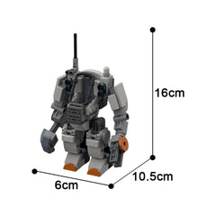 125PCS Beefed-Up City Space Construction Mech MOC Building Block Bricks |MocPixel 125PCS Beefed-Up City Space Construction Mech MOC Building Block Bricks |MocPixel - Default Title Lego Block Sets Alternative
