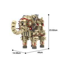 Zelda Divine Beast Vah Rudania & Vah Ruta MOC Building Block Bricks |MocPixel Zelda Divine Beast Vah Rudania & Vah Ruta MOC Building Block Bricks |MocPixel - 1780pcs Vah Ruta Lego Block Sets Alternative