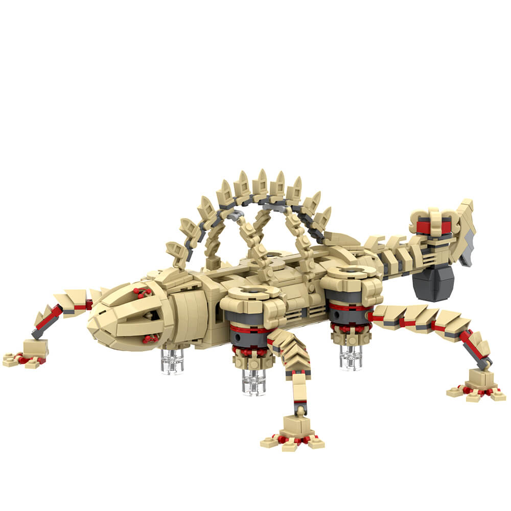 Zelda Divine Beast Vah Rudania & Vah Ruta MOC Building Block Bricks |MocPixel Zelda Divine Beast Vah Rudania & Vah Ruta MOC Building Block Bricks |MocPixel - Vah Rudania+Vah Ruta Lego Block Sets Alternative