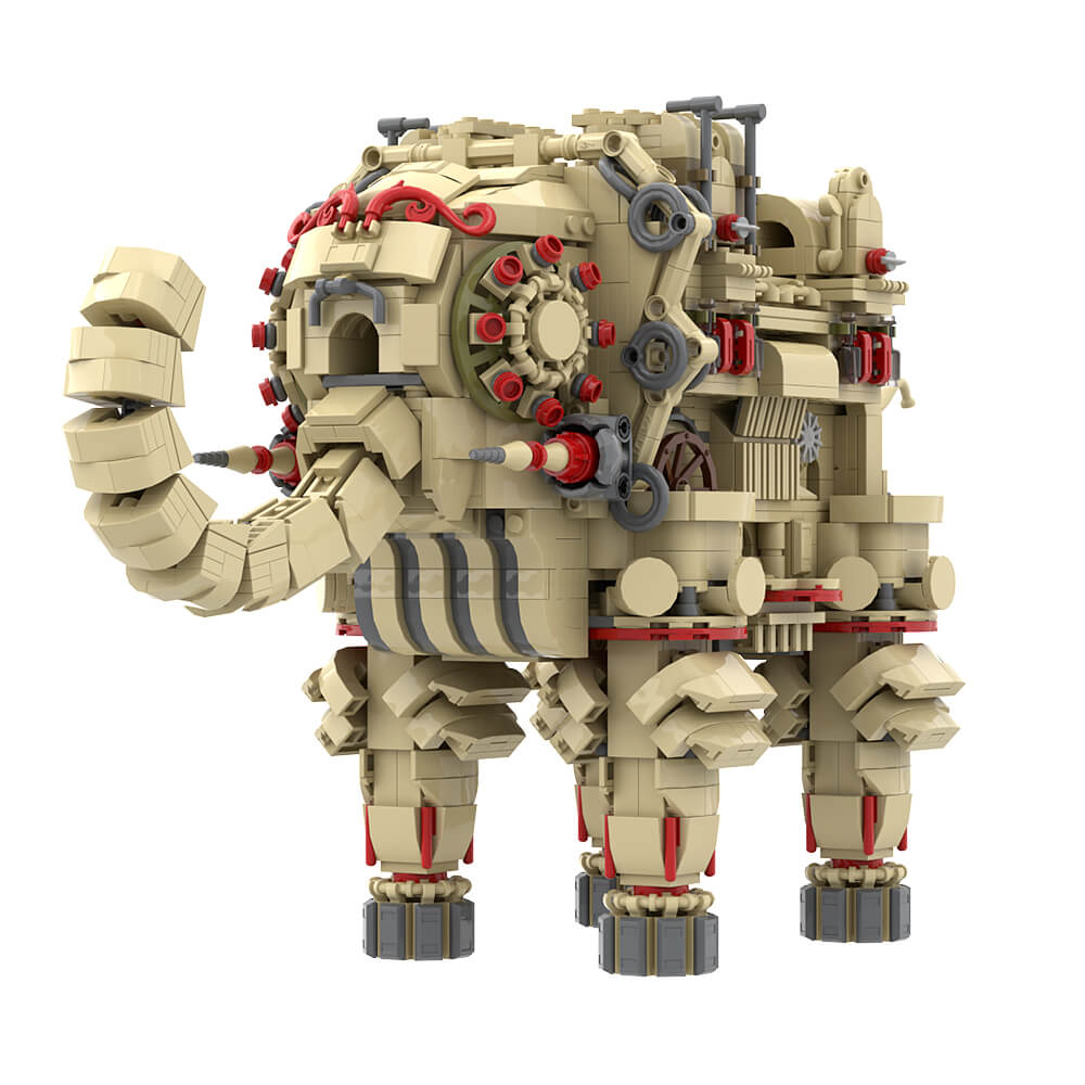 Zelda Divine Beast Vah Rudania & Vah Ruta MOC Building Block Bricks |MocPixel Zelda Divine Beast Vah Rudania & Vah Ruta MOC Building Block Bricks |MocPixel - Vah Rudania+Vah Ruta Lego Block Sets Alternative