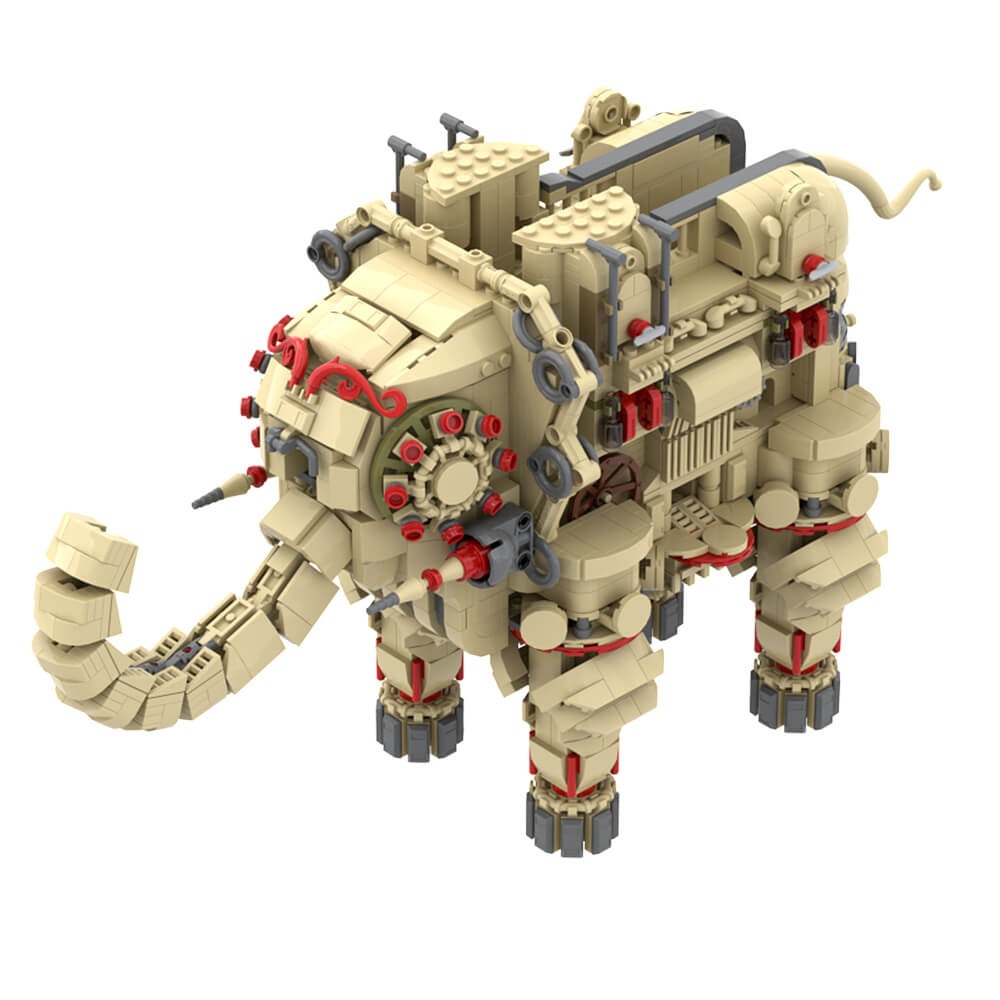 Zelda Divine Beast Vah Rudania & Vah Ruta MOC Building Block Bricks |MocPixel Zelda Divine Beast Vah Rudania & Vah Ruta MOC Building Block Bricks |MocPixel - Vah Rudania+Vah Ruta Lego Block Sets Alternative
