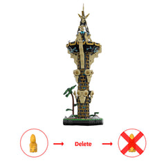 2252PCS Sheikah Tower MOC Building Block Bricks |MocPixel