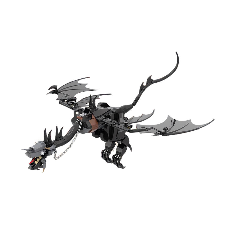 384PCS The Fell Beast，Ringwraiths MOC Building Block Bricks |MocPixel 384PCS The Fell Beast，Ringwraiths MOC Building Block Bricks |MocPixel - Lego Block Sets Alternative