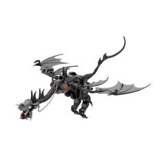 384PCS The Fell Beast，Ringwraiths MOC Building Block Bricks |MocPixel 384PCS The Fell Beast，Ringwraiths MOC Building Block Bricks |MocPixel - Lego Block Sets Alternative