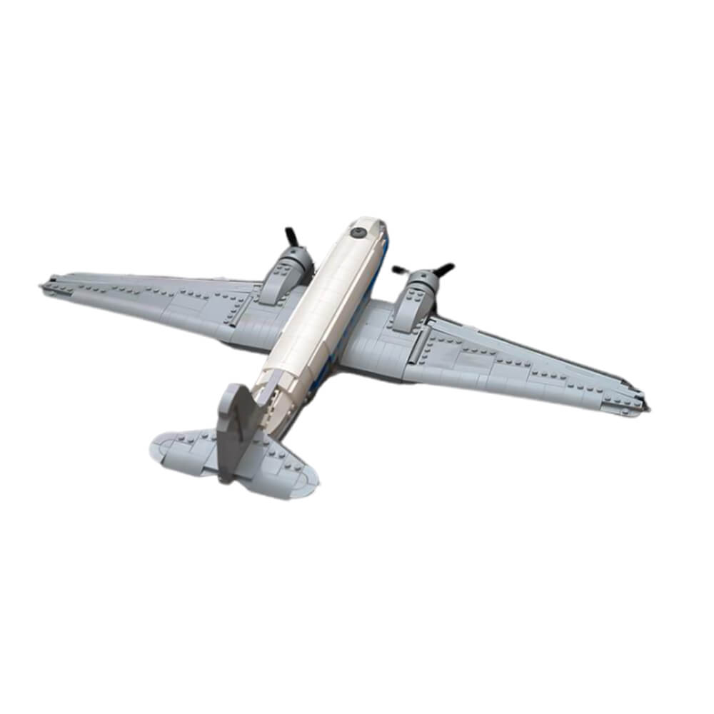 893PCS A04Adouglas Dc-3 Lufthansa1:50-Ultimate Air- & Spacecraft Collection MOC Building Block Bricks |MocPixel 893PCS A04Adouglas Dc-3 Lufthansa1:50-Ultimate Air- & Spacecraft Collection MOC Building Block Bricks |MocPixel - Default Title Lego Block Sets Alternative