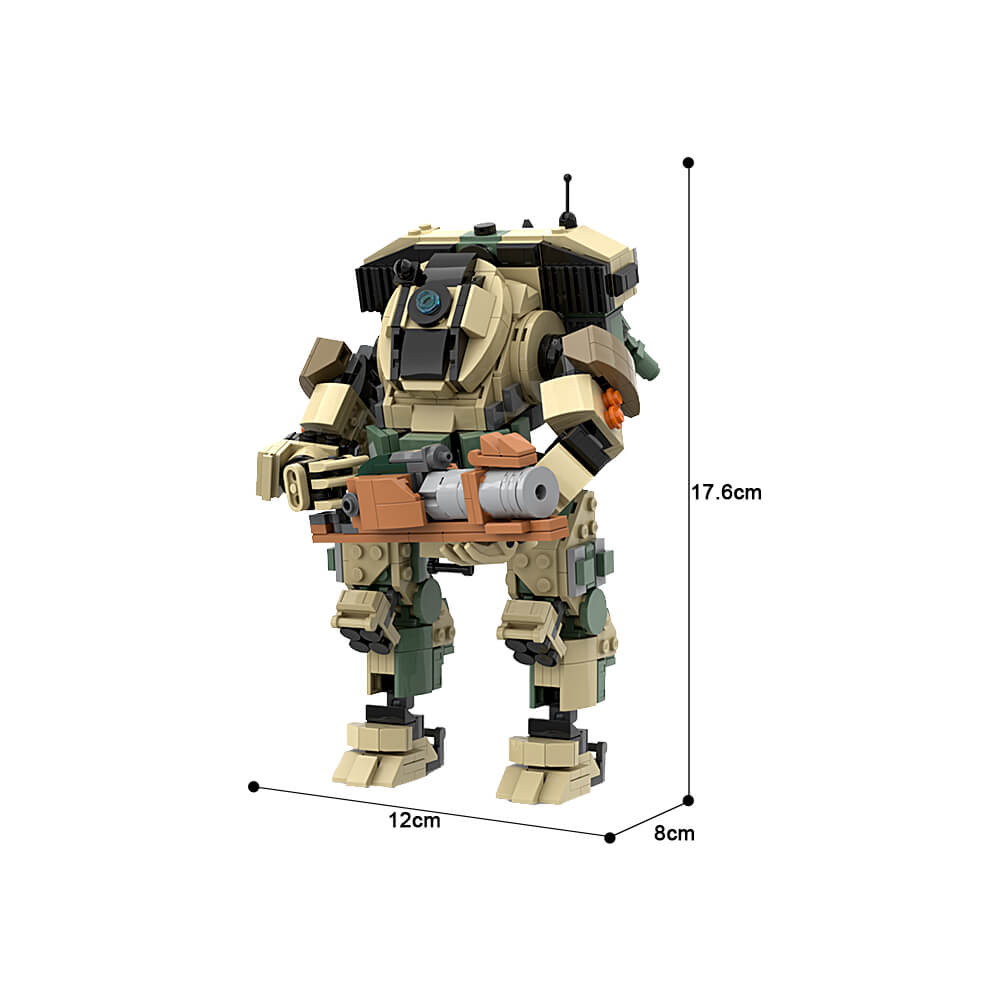 756PCS Scorch|Titanfall 2 MOC Building Block Bricks |MocPixel 756PCS Scorch|Titanfall 2 MOC Building Block Bricks |MocPixel - Default Title Lego Block Sets Alternative