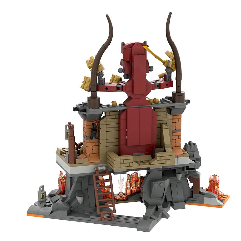 1054PCS Raider of LostArk the Temple of Doom MOC Building Block Bricks |MocPixel 1054PCS Raider of LostArk the Temple of Doom MOC Building Block Bricks |MocPixel - Default Title Lego Block Sets Alternative