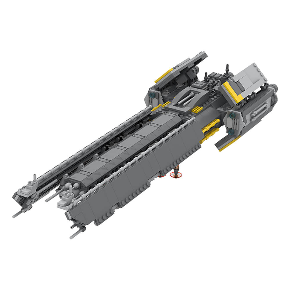1035PCS Helldivers 2 Super Destroyer MOC Building Block Bricks