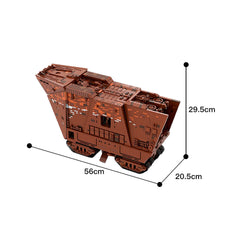 7346PCS Sandcrawler Space War MOC Building Block Bricks |MocPixel Lego alternative store MOC-169084