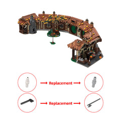 3075PCS The Green Dragon Inn MOC Building Block Bricks |MocPixel